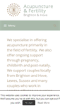 Mobile Screenshot of naturalfertilitycentre.co.uk
